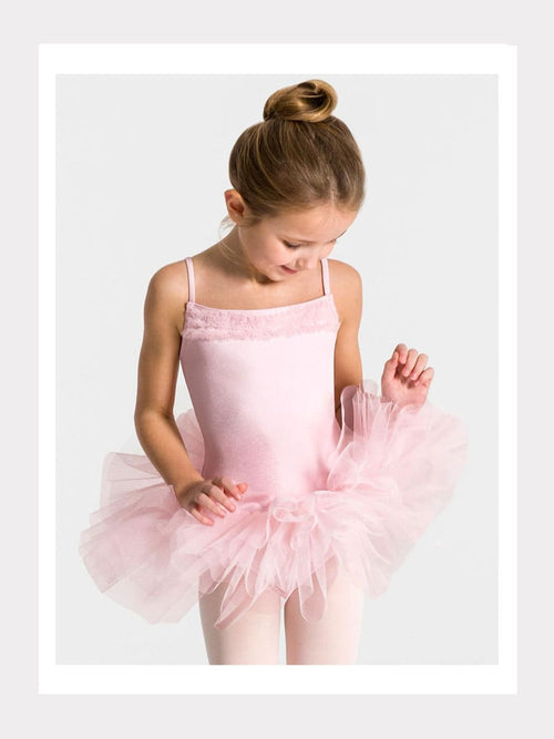 Rüschen Tutu-Kleid mit 2-Lagen Meshrock