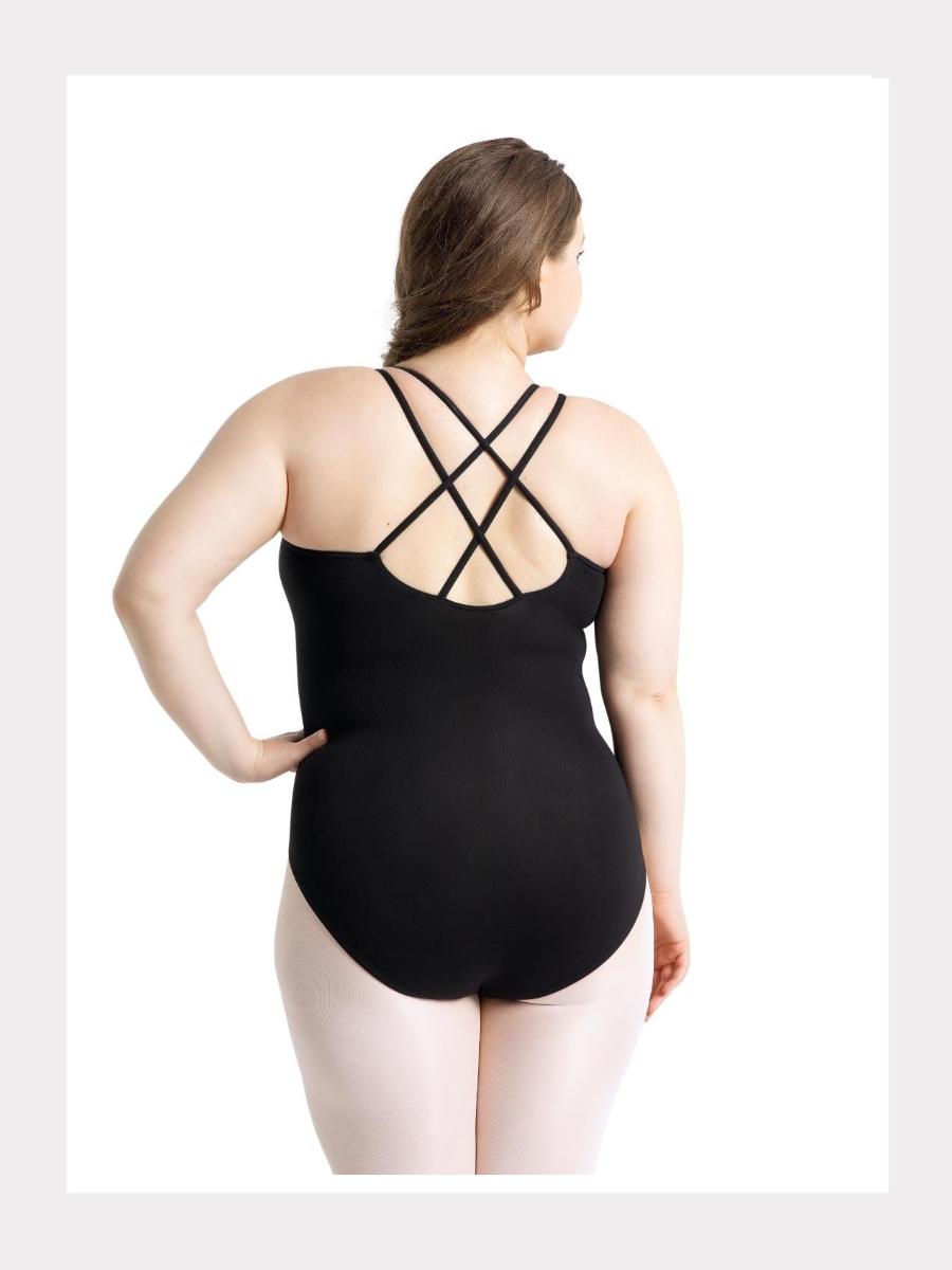 Capezio Damen Camisole Leotard Doppelte Träger
