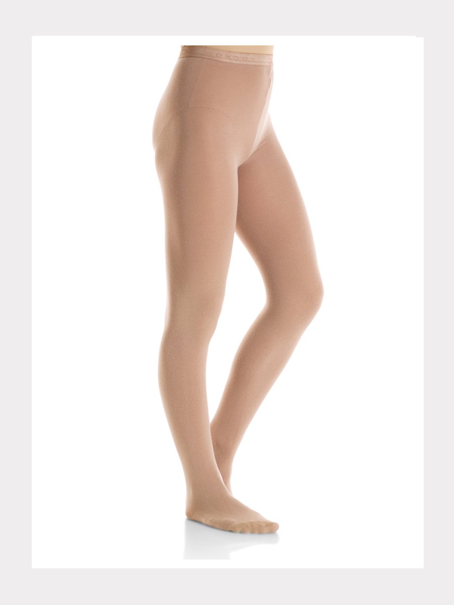 Natural Bamboo Strumpfhose Baumwolle - Mit Fuss