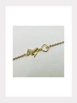Goldenes Armband Skate Heart