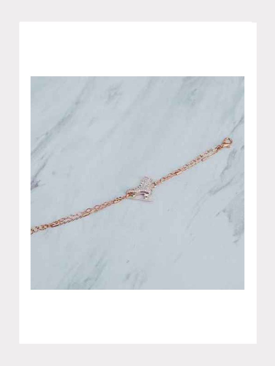 Goldfarbiges Armband Skate