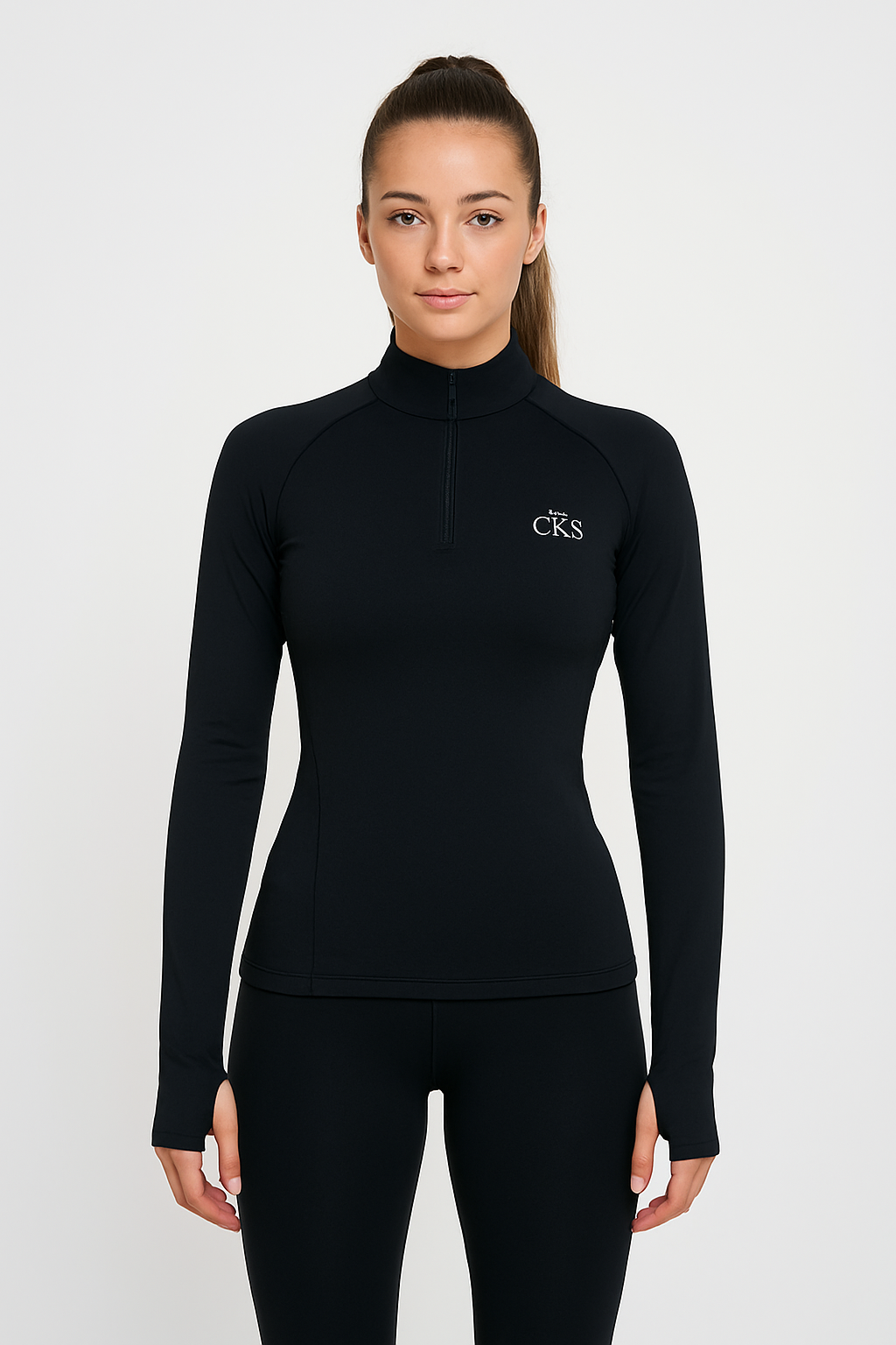 Langarm Shirt - Half Zip Top - Sleek - CKS-Edition Slim-Fit oder Unisex