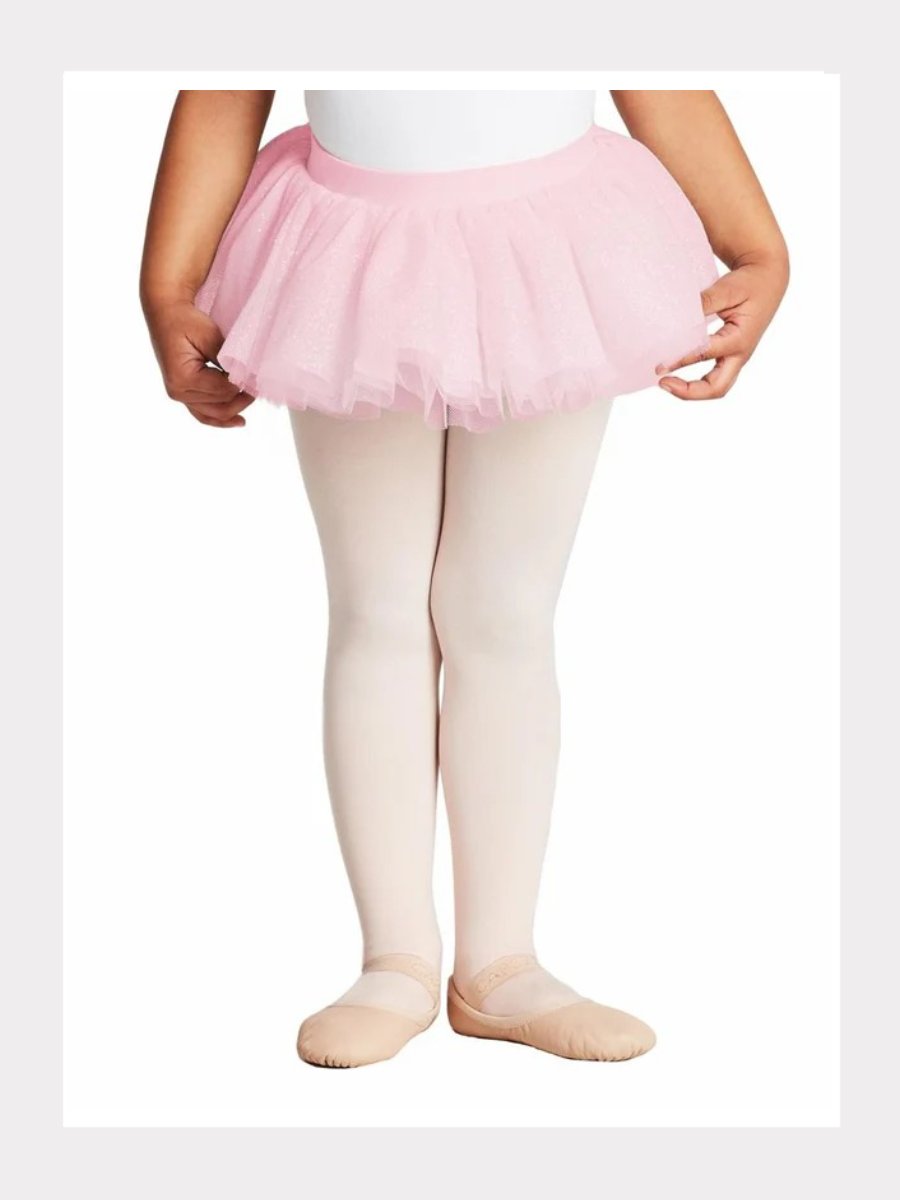 3-Lagen Tutu Pink mit Glitzer