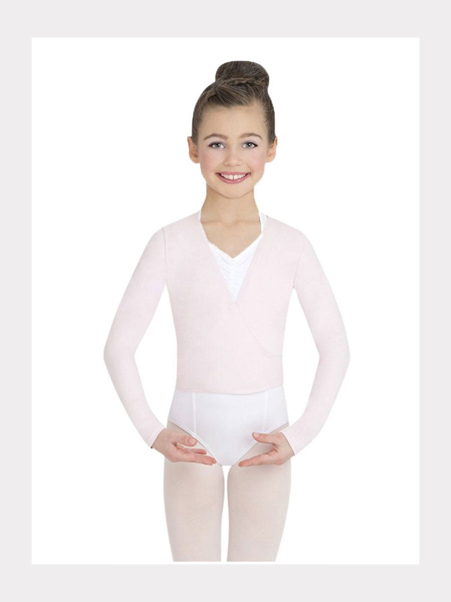 Baumwoll Wickeljacke - warm-up (Schwar, Rosa od. Weiss)