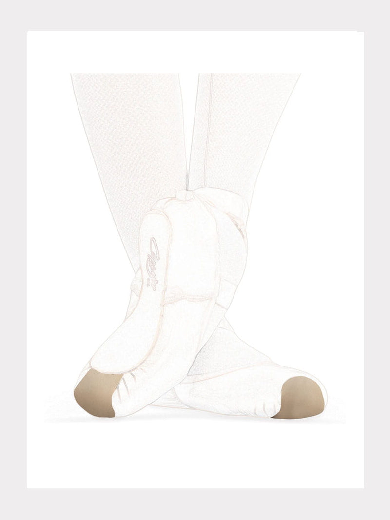 Wildlederkappe - Spitzenschuh-Überzug