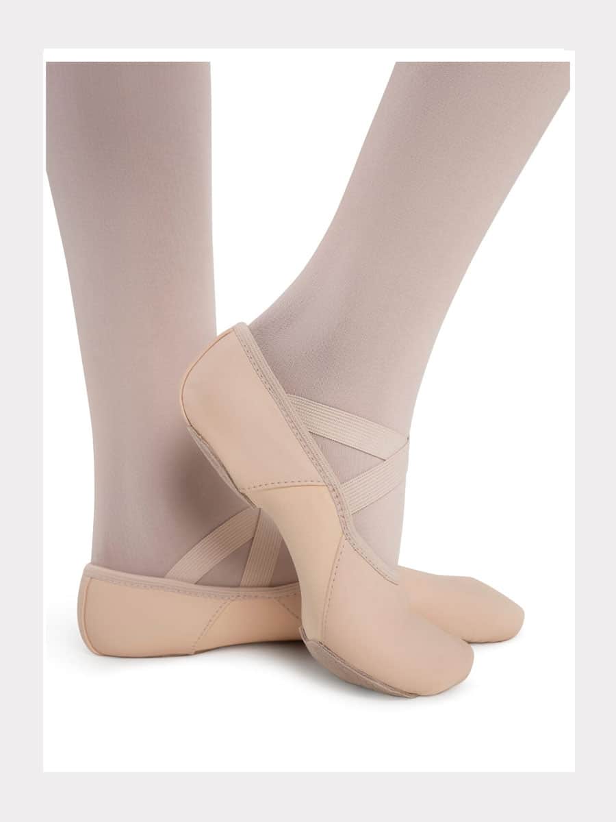 Hanami Leder Ballettschuhe -Light Pink M