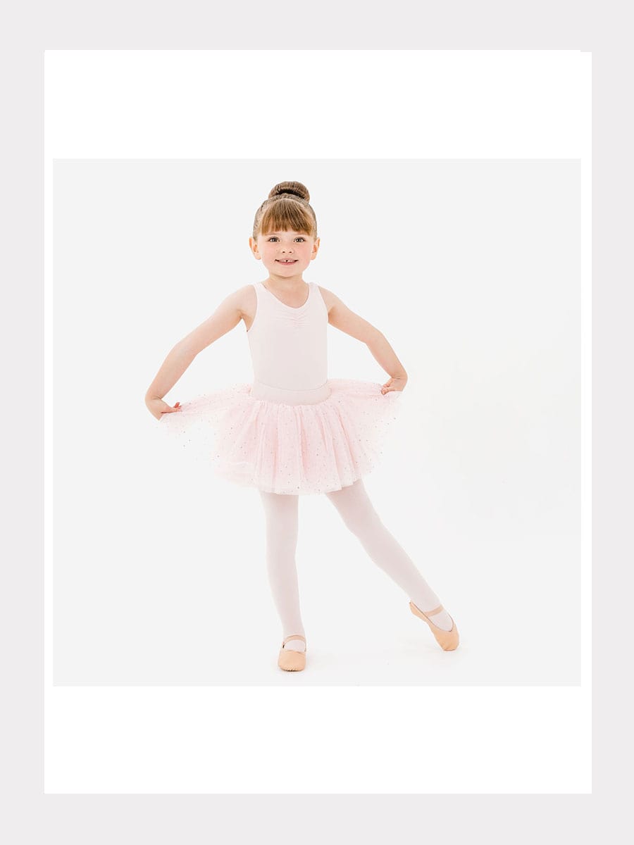 Ballett Pailletten Tutu - 4-lagig