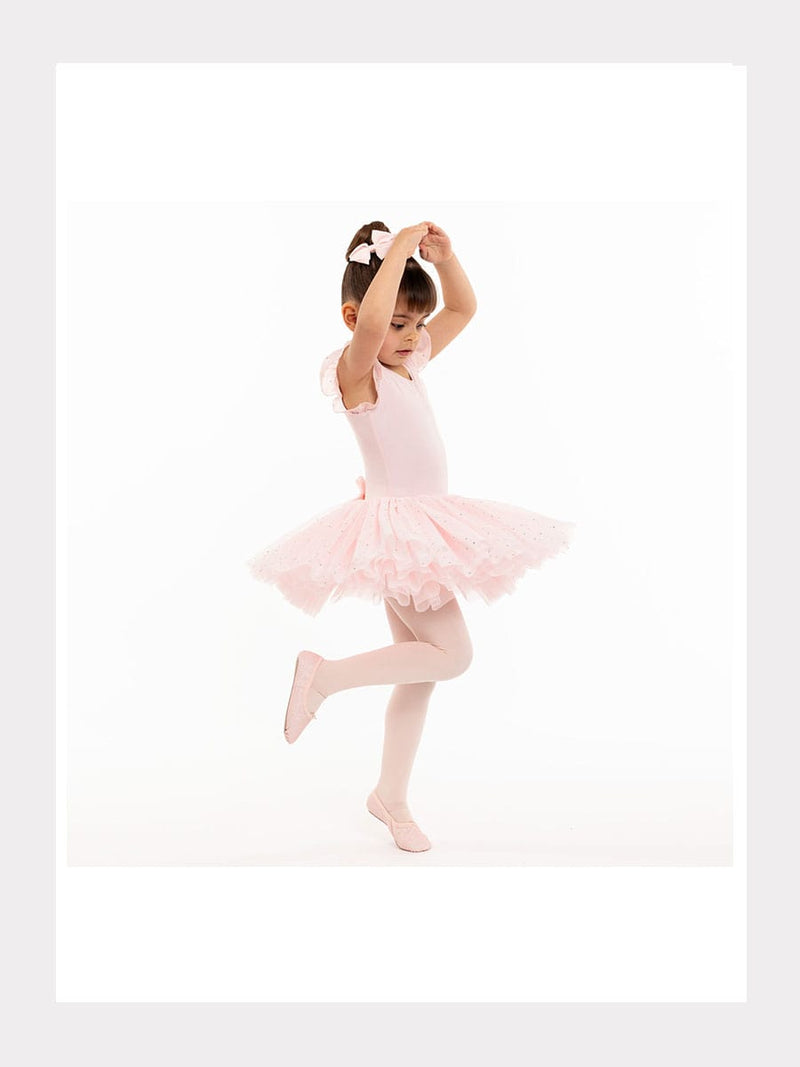Glitzer Flutter Tutu-Dress Misty - 4-lagig