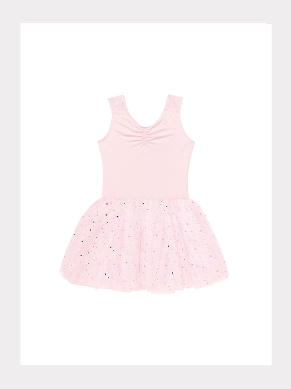 Tutu-Kleid mit Kreuzrücken - 4-lagig