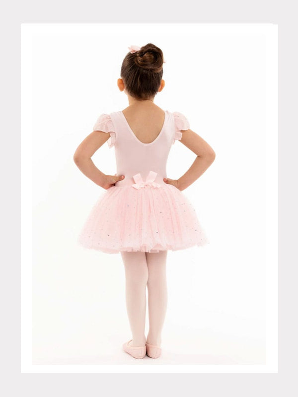 Glitzer Flutter Tutu-Dress - 4-lagig