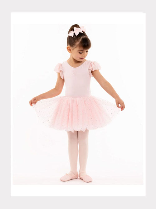 Glitzer Flutter Tutu-Dress - 4-lagig