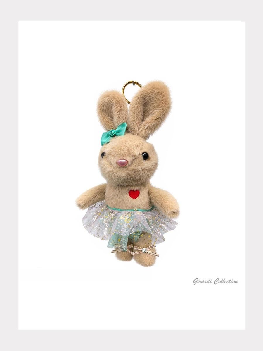 Schlüsselanhänger Ballerina Hase