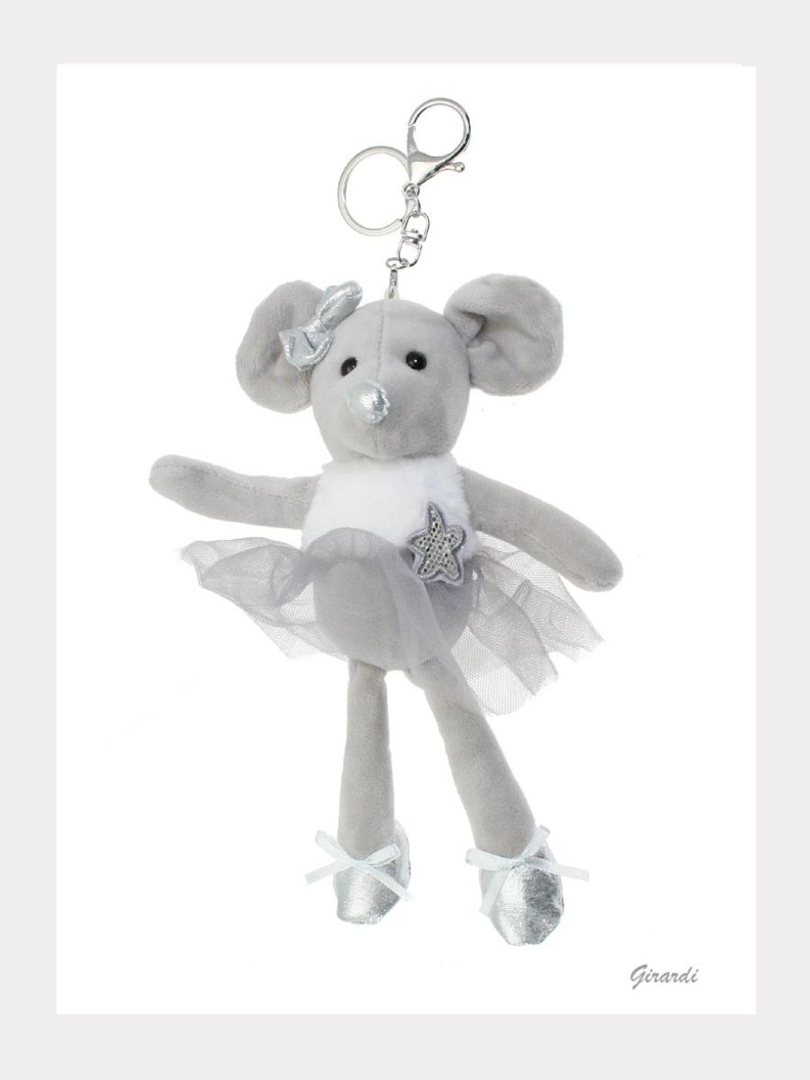 Schlüsselanhänger Kleine Maus Ballerina