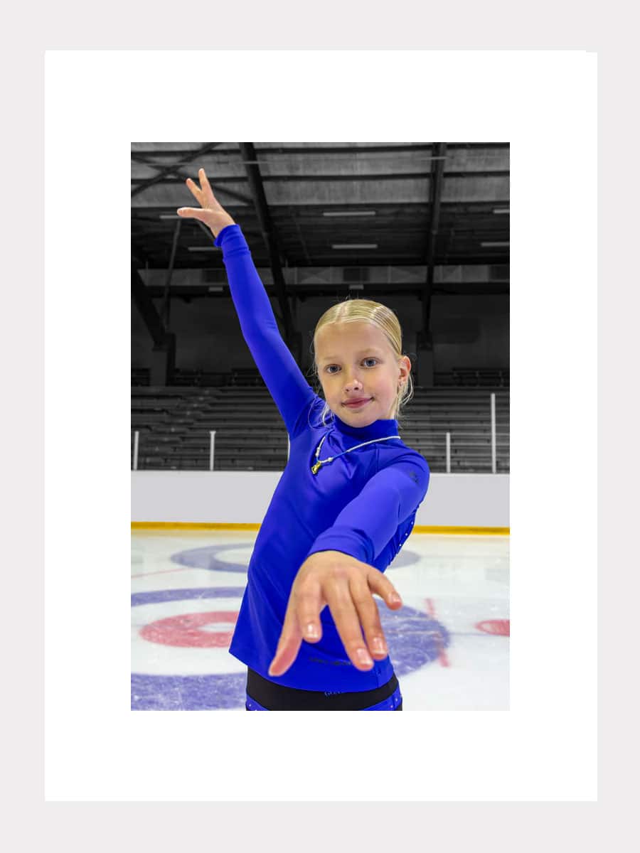 Langarm Sport-Top mit offenem Rücken