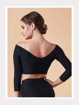 Langarm Crop-Top FABIANA