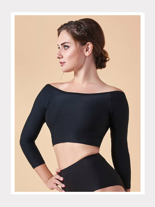 Langarm Crop-Top FABIANA