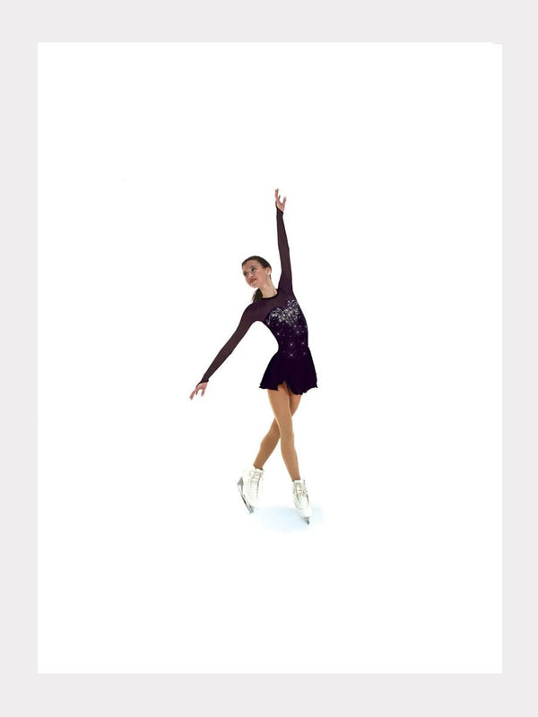 Eiskunstlaufkleid mit Kristallen - Sweetheart Dress Fancy Crystals