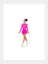 Eiskunstlaufkleid mit Kristallen - Sweetheart Dress Fancy Crystals