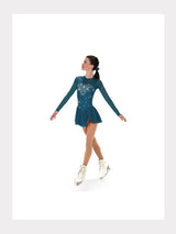 Eiskunstlaufkleid mit Kristallen - Sweetheart Dress Fancy Crystals