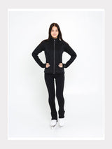 Eiskunstlauf Leggings Diamante Schwarz mit Kristallen