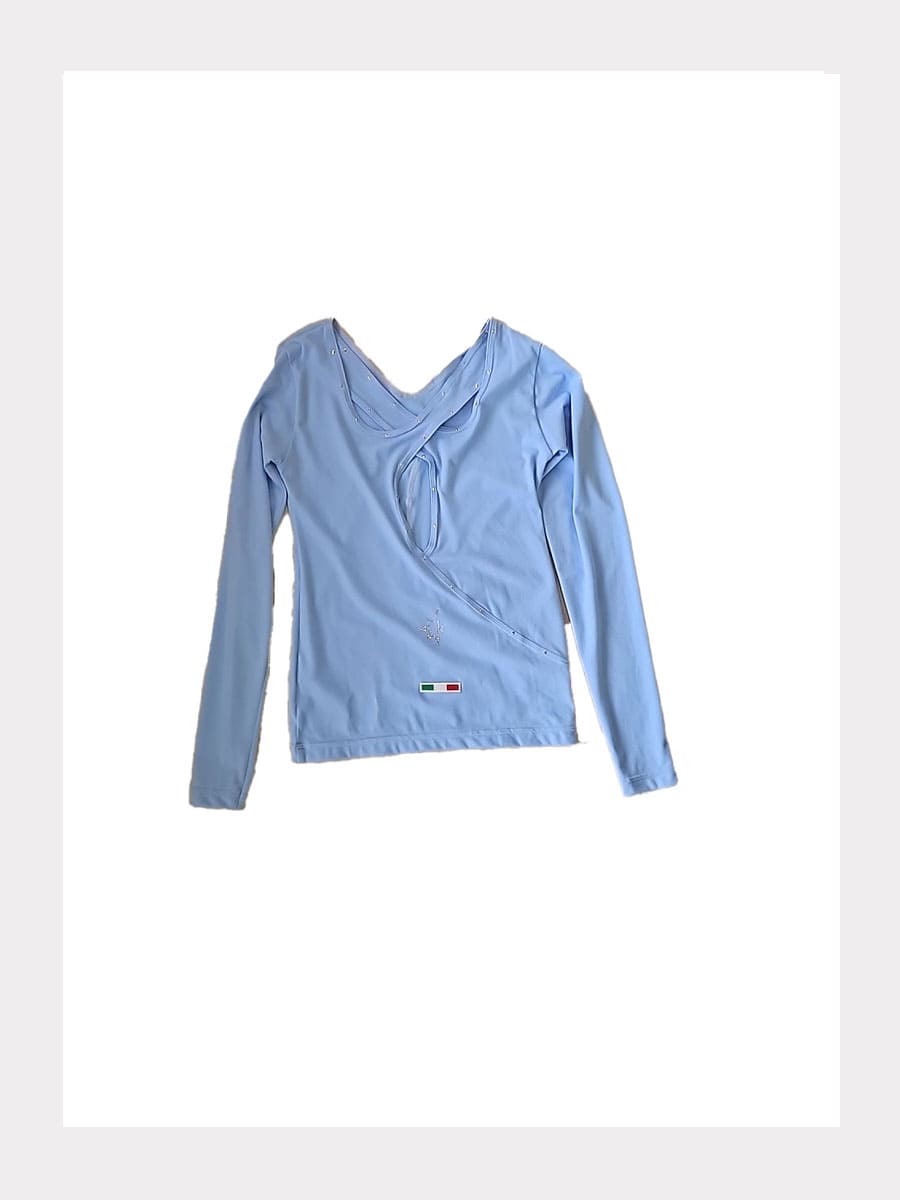 Langarm Shirt mit Swarovski  INFINITY