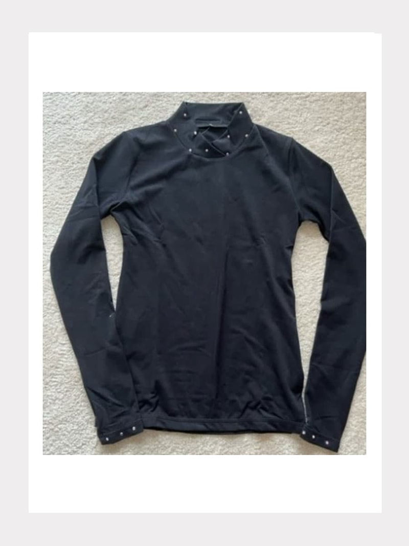 Langarm V Neck Shirt