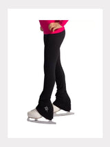 Eislauf Leggings mit Kristall -Big K