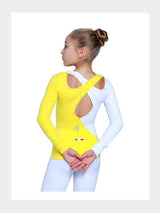 Langarm Shirt mit Swarovski  INFINITY - 2-farbig