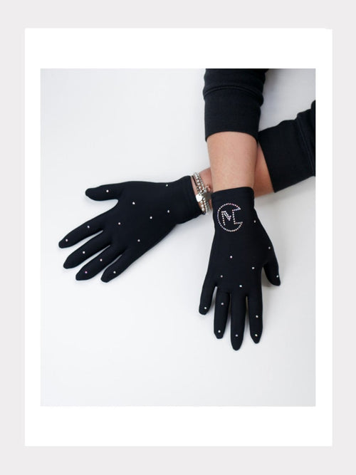 Moka Thermo Handschuhe mit Kristall
