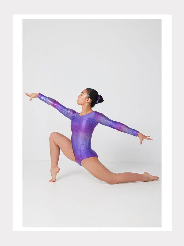 Rainbow Gymnastik Trikot langarm