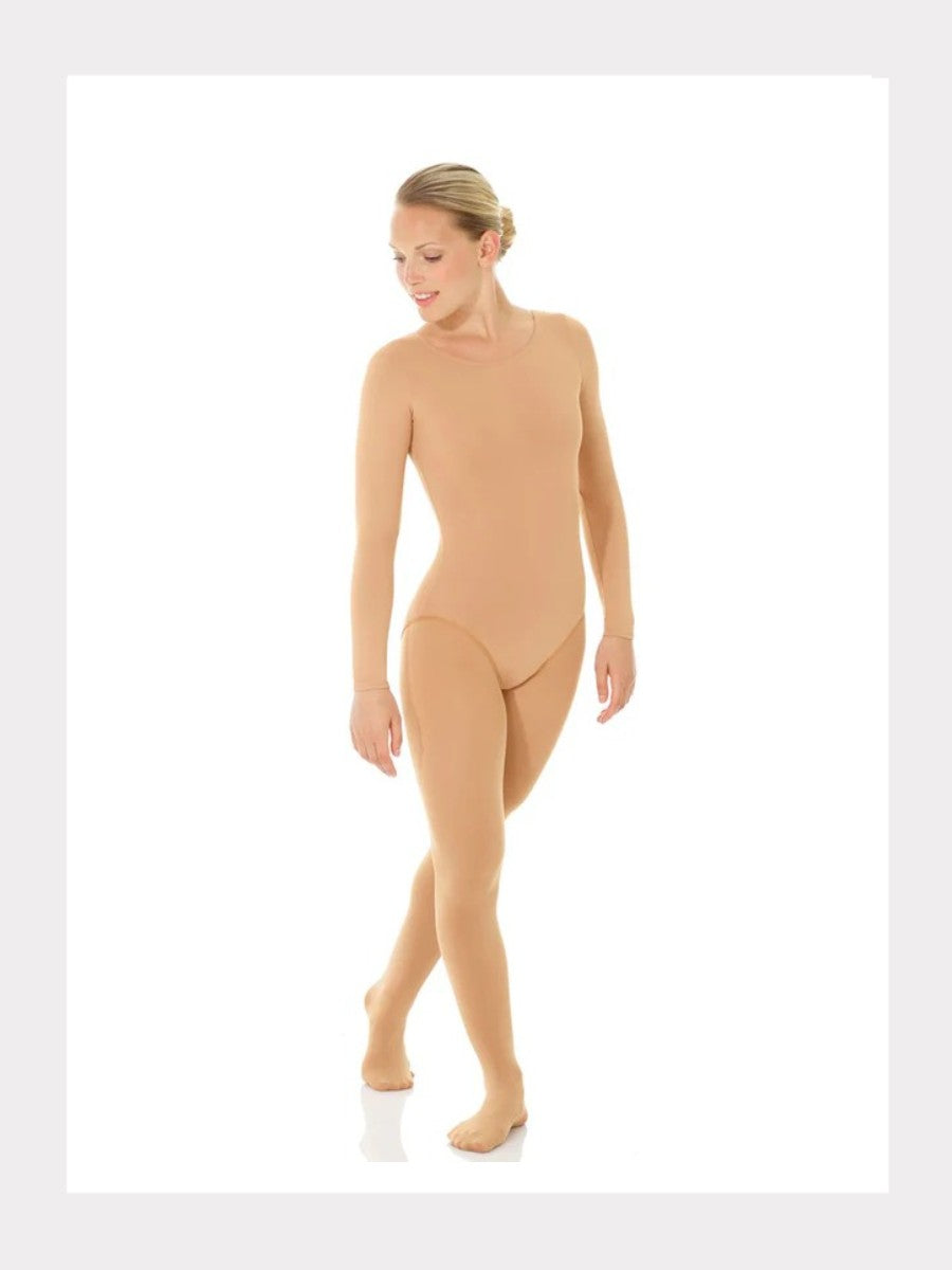 Mondor Langarm Bodyliner mit rundhals & Druckknöpfe