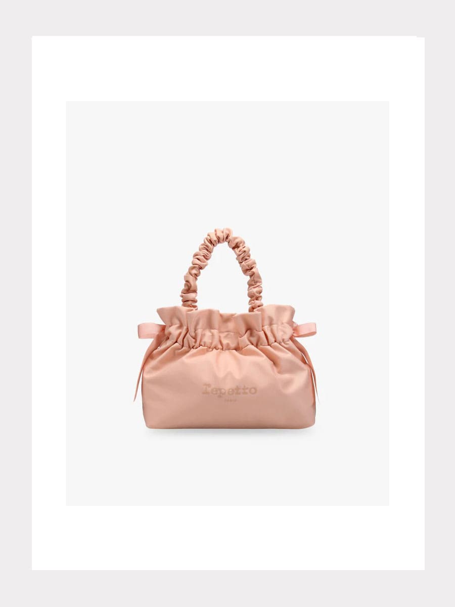 Kleine Nylon-Umhängetasche mit verstellbarem Riemen