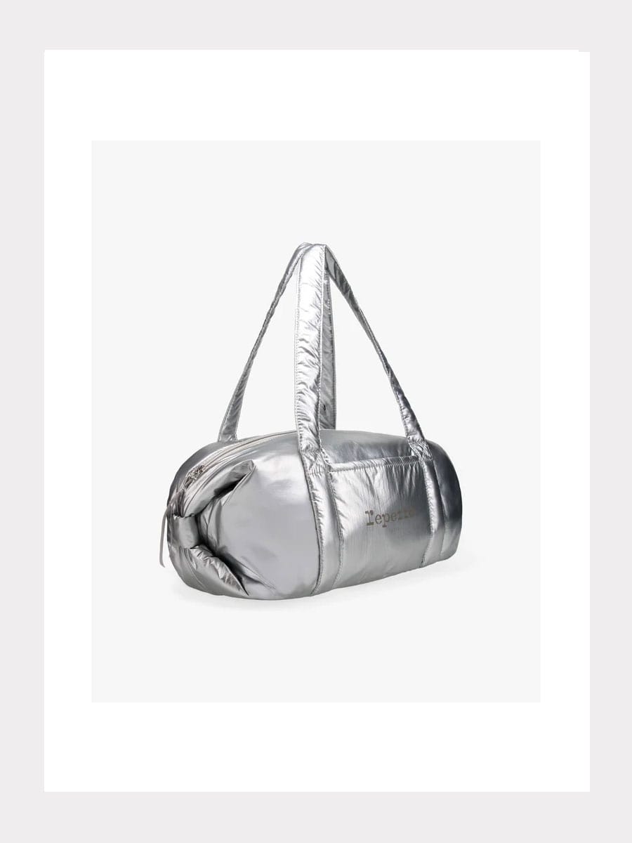 Mittelgroße Nylon-Schultertasche