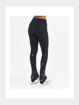 Eislauf Thermo Leggings mit Aurora Borealis-Kristallen -Starry Nights