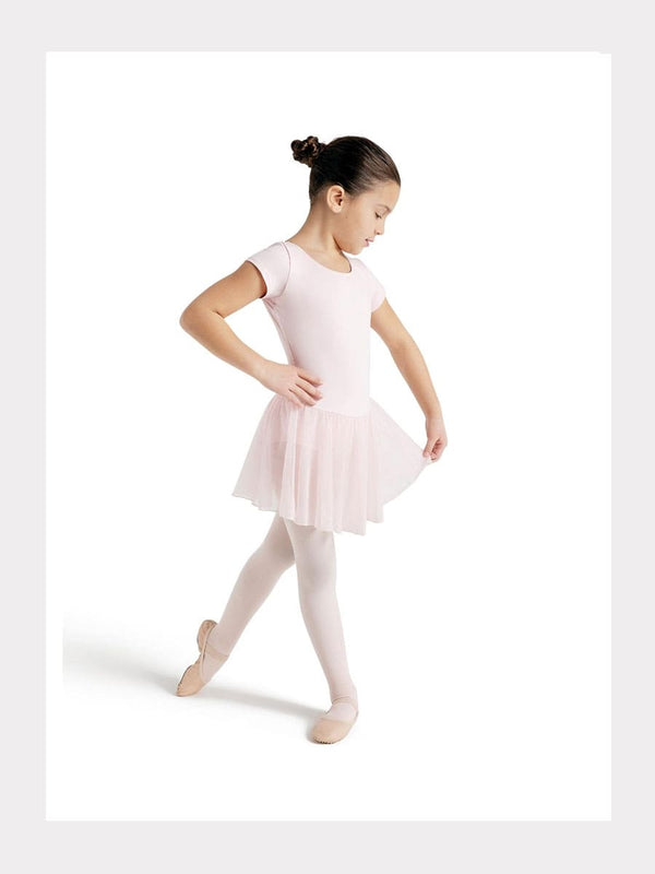 Kurzarm Ballett Kleid für Mädchen