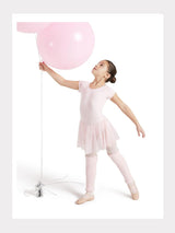 Kurzarm Ballett Kleid für Mädchen