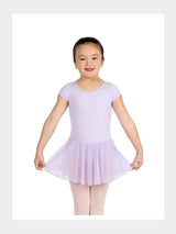 Kurzarm Ballett Kleid für Mädchen