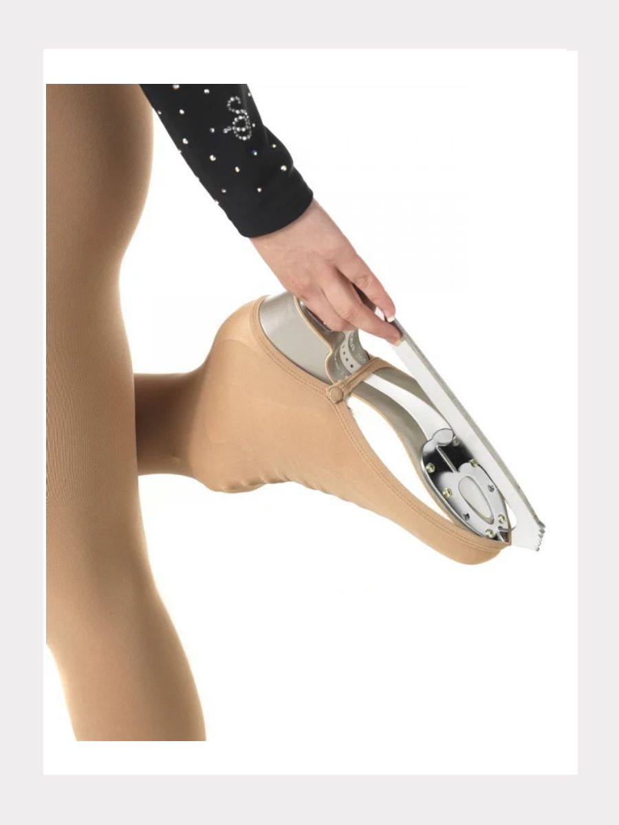 Nilit®Innergy Strumpfhose Overboot mit Kristallmotiv SW129 - 90Denier