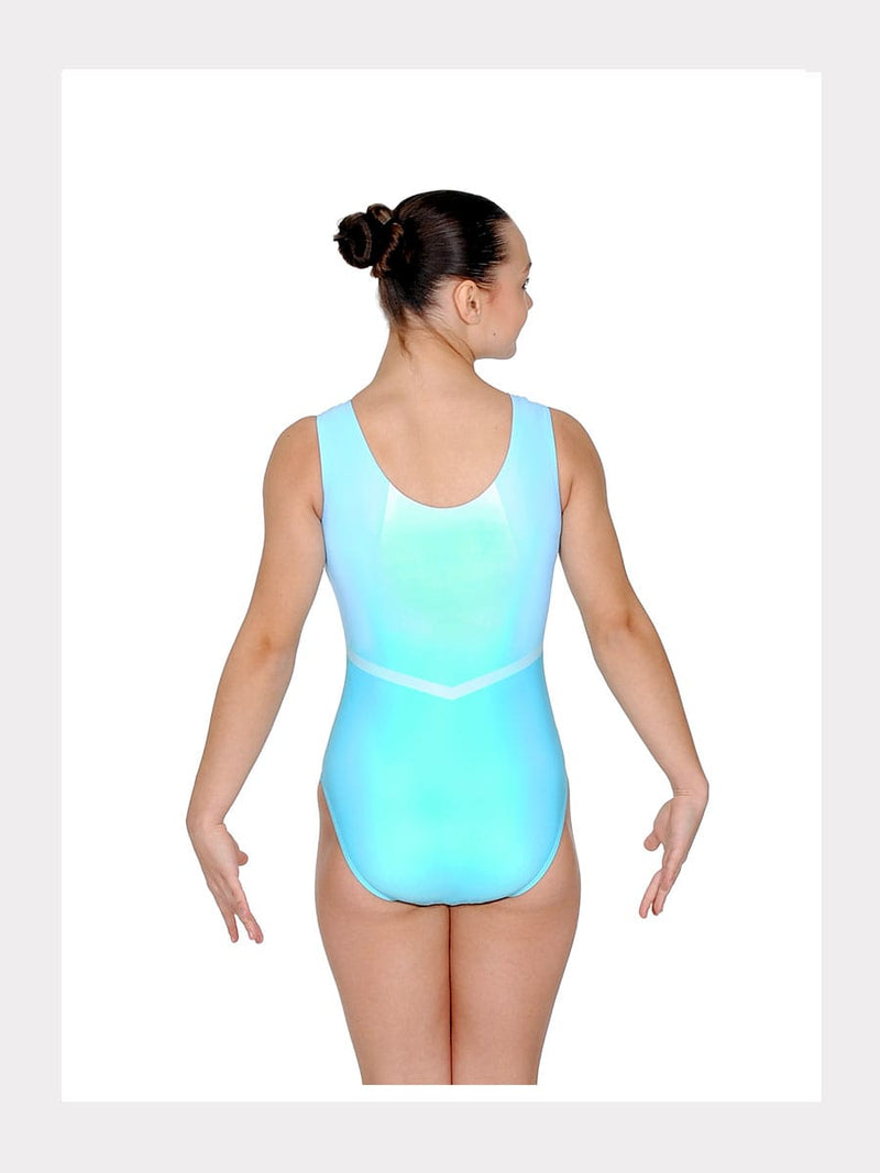 Gymnastik Trägertrikot Serenity -  mit Kristallmotiv