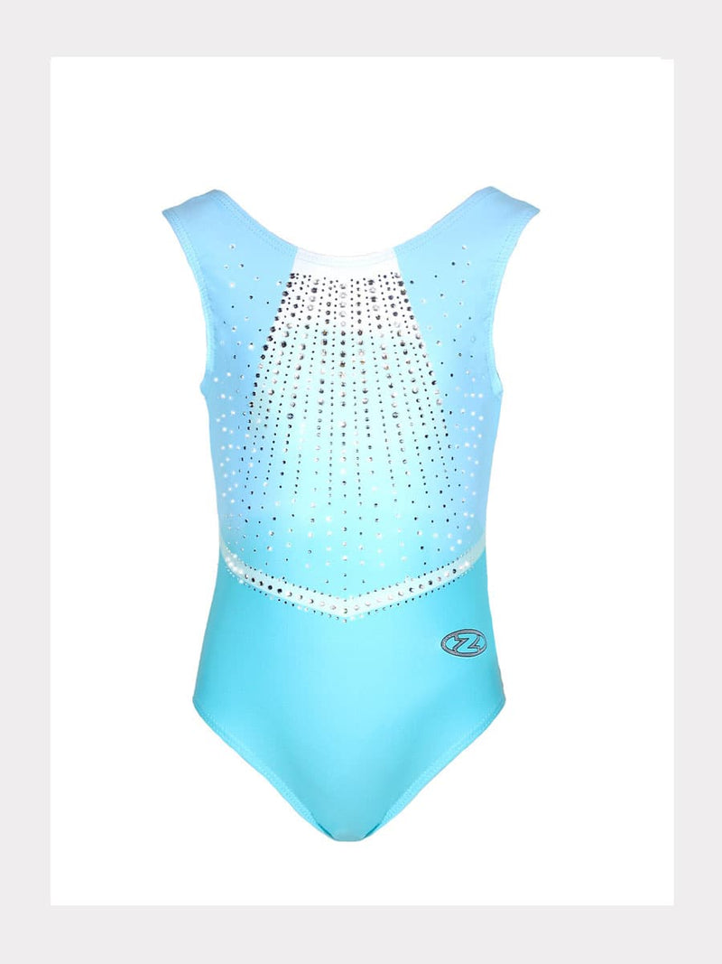 Gymnastik Trägertrikot Serenity -  mit Kristallmotiv