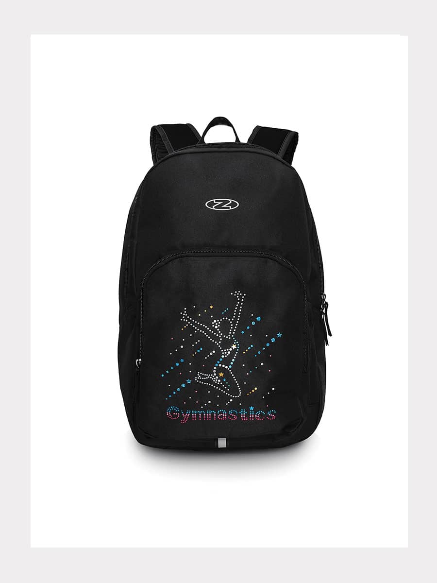 Rucksack mit Glitzermotiv Gymnastic
