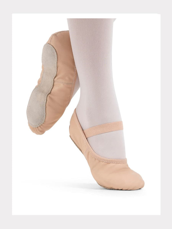LUNA Leder Ballettschuhe in Light Pink