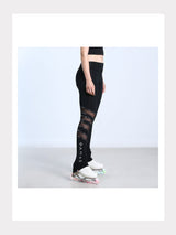 Premium Pro Rotation Leggings mit Kristallen