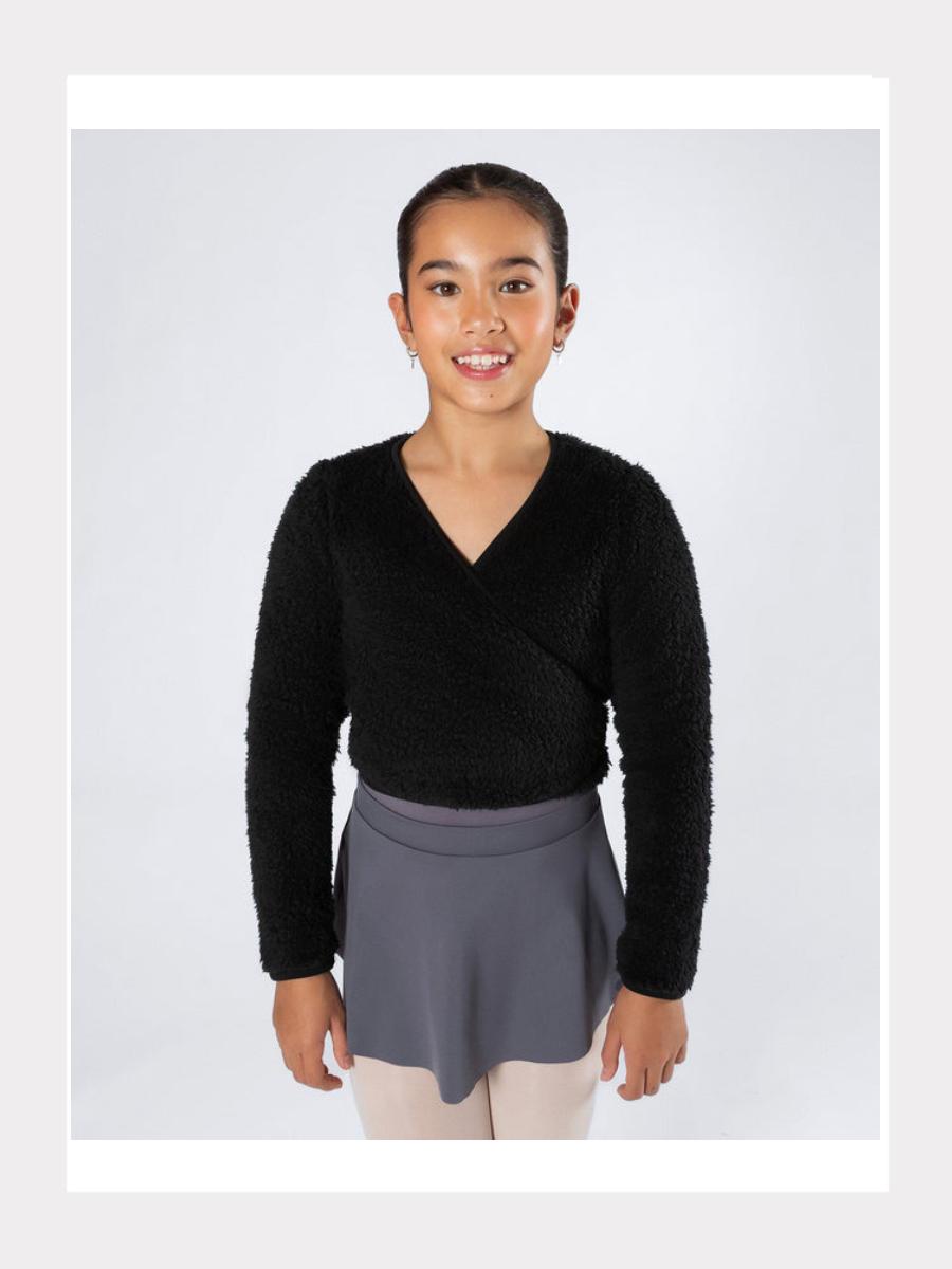 Langarm Wickeljacke - Reversible