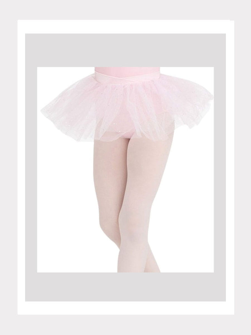 Mädchen Glitzer Tutu Rock Pink