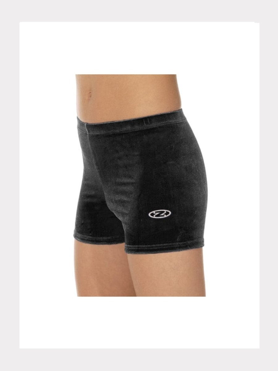 Velour Gymnastics Shorts