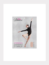 Jazz Tanz Strumpfhose mit Steg und Shimmer - 60 Denier