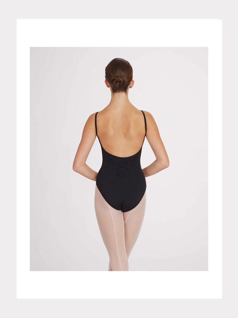 Camisole Leotard Tanz Trikot Schwarz