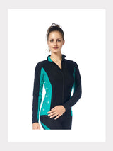 Thermostoff Jacke mit Kristallen