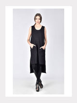 Tunika-Kleid mit Racerback